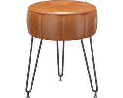 Make up Stoel - Kaptafel Kruk - Visagie - Oranje