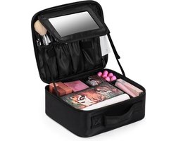 Make-up Tas - Tassen - Spiegel - Organizer tas - Toilettas met spiegel