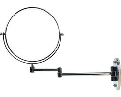 Make-upspiegel wandspiegel 7-voudige vergroting 20 cm (20 cm) wandmontage 360 graden draaibaar badkamerspiegel scheerspiegel dubbelzijdig - 7x zoom - Tuka TKD3107-7x scheerspiegel wandmodel