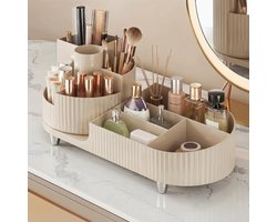 Makeup Organizer met 360° Rotatie - Grote Capaciteit