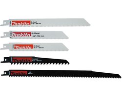 Makita P-83945 reciprozaagbladen-assortiment 5-delig