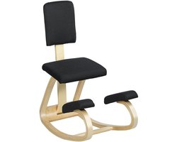 MakkelijkMooi Kniestoel - Ergonomische Bureaustoel - Houdingscorrectie en Comfort - Verlicht rug- en nekklachten - Swingdesign