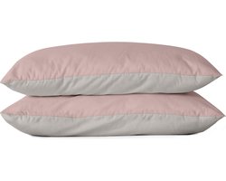 Mako-Satijn Omkeerbaar Beddengoed, Effen, Gemaakt in de EU