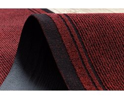 MALAGA Antislip Deurmat Rood 100x210 cm - Universeel & Stijlvol