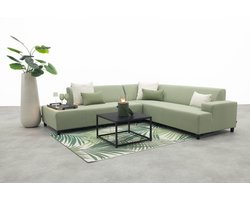 Malaga/Toronto - hoekbank loungeset chaise longue - green