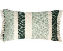 Malagoon - Berber grainy green cushion