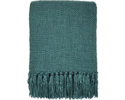 Malagoon - Lake green solid throw