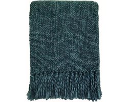 Malagoon - Marble dark blue throw