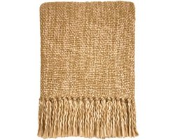 Malagoon - Marble vintage yellow throw