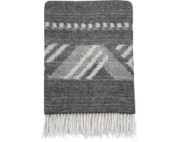 Malagoon - Mochica wool throw black