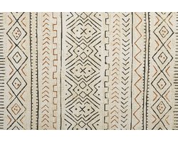 Malawi karpet - 120x170 cm - oker