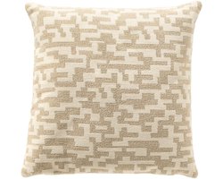 MALENE | sierkussen 60x60 cm | Brown Rice | beige | Hoii
