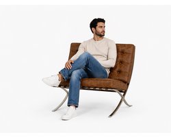 Malmo Chair - Vintage Bruin - Fauteuil - Stoel