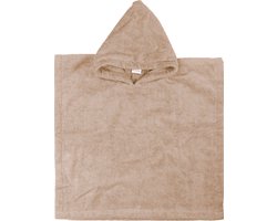 MamaLoes Badstof Zand Baby Poncho