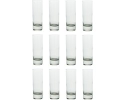Mammoet - Budgetline - Longdrinkglas - Rock Roll - 12 stuks - 22 cl - Transparant glas - Glazenset