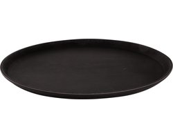 Mammoet - Dienblad - Easy - Rond - Antislip - 41 cm - Zwart - Polypropyleen