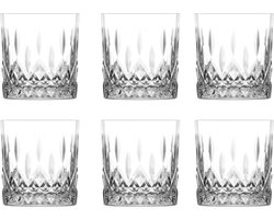 Mammoet - Waterglas - Rose - 33 cl - Transparant glas - Glazenset - 6 stuks