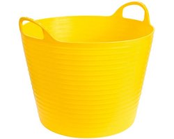 Mand flexibel - FlexBag Geel 42 liter - wasmand