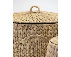 Mand - Laun - Natural - Small- 1 Mand maat smal by The House Docter