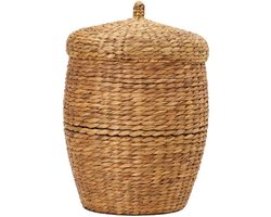 mand met deksel Aske naturel