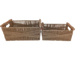 Manden set Rope naturel 37cm