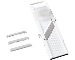 Mandolin Stainless Steel White - Benriner BN-64W-1 - professionele keukengereedschap.