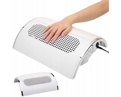 Manicure tafel - Manicure stofafscheider - Met ventilatie - 3 Standen - Stof opvangzak - Inclusief afzuiging - Nail art  - Afzuiger voor nagels -