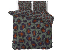 Manilla dekbedovertrek - 200x200cm - Floor Blue