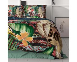 Manilla - Dekbedovertrek - Velvet - 200x200cm - Augusta Multi