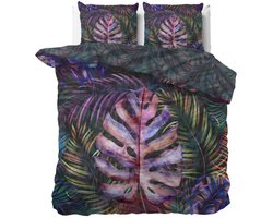 Manilla - Dekbedovertrek - Velvet - 240x200cm - Midnight Purple