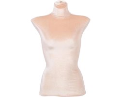 Mannequin stoffen hoes, fluwelen bovenlichaam vrouwelijk model hoes voor kledingwinkel boetiek jurk stand