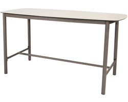 Manolo high dining tuintafel 180x90xH90 cm printed ceramic terre Taste 4SO