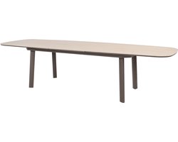 Manolo uitschuifbare dining tuintafel printed ceramic 230-290x100xH75 cm terre Taste 4SO