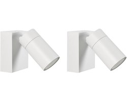 MANOR - Wandlamp voor buiten - Wit - Aluminium