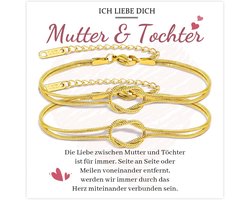 MANVEN Gifts for Mom Daughter Best Friend Sister Bracelet for 2nd Christmas Birthday Graduation First School for Girls - ShopVlot
