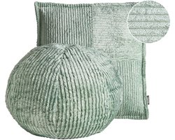 MARANTA - Sierkussen set van 2 - Groen - Corduroy