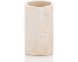 Marble Drinkbeker Badkamer - Beige - Kela