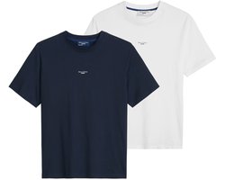 Marc O Polo DENIM T-shirt T-Shirt, SSL, Logo Print, Relax Set van 2
