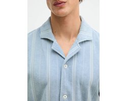 MARC O'POLO Comfortabel T-shirt van gestreepte badstof. XL