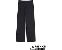 marc o'polo - Dames broek - Maat 40 - Vrouwen - MARINE - katoen