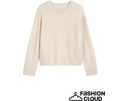 marc o'polo - Dames broek - Maat L - Vrouwen - Beige - scheerwol