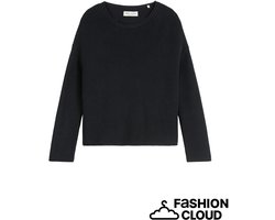 marc o'polo - Dames broek - Maat XL - Vrouwen - MARINE - katoen