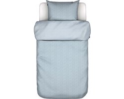 Marc O'Polo Dekbedovertrek Camo Nordic Blue - 240 x 200/220 - katoen satijn - incl. instopstrook