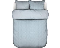 Marc O'Polo dekbedovertrek Camo nordic blue - lits jumeaux XL (260x200/220 cm incl. 2 slopen)