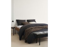 Marc O’Polo dekbedovertrek Mulji deep blue - lits jumeaux XL (260x200/220 cm incl. 2 slopen)