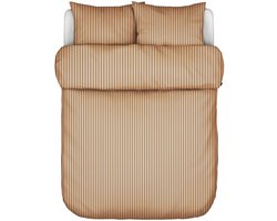 Marc O'Polo Dekbedovertrek Mulji Warm Beige - 240x200/220 cm - 100% katoensatijn - incl.
