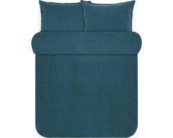 Marc O’Polo dekbedovertrek Senja deep blue - lits jumeaux XL (260x200/220 cm incl. 2 slopen)
