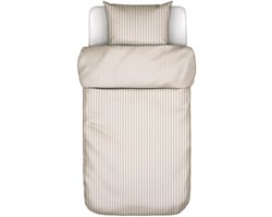 Marc O'Polo Eino Dekbedovertrek Chalky sand - Eenpersoons – 140x200/220 cm