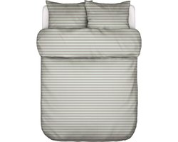 MARC O'POLO Faas Dekbedovertrek Vivid Green - Tweepersoons – 200x200/220 cm