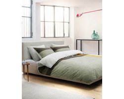 Marc O'Polo Hania Dekbedovertrek - Litsjumeaux extra breed - 260x200/220 cm - Green